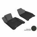 3D Maxpider ACURA TL 2009-2014 KAGU BLACK R1 FWD ONLY Floor Mat L1AC00311509